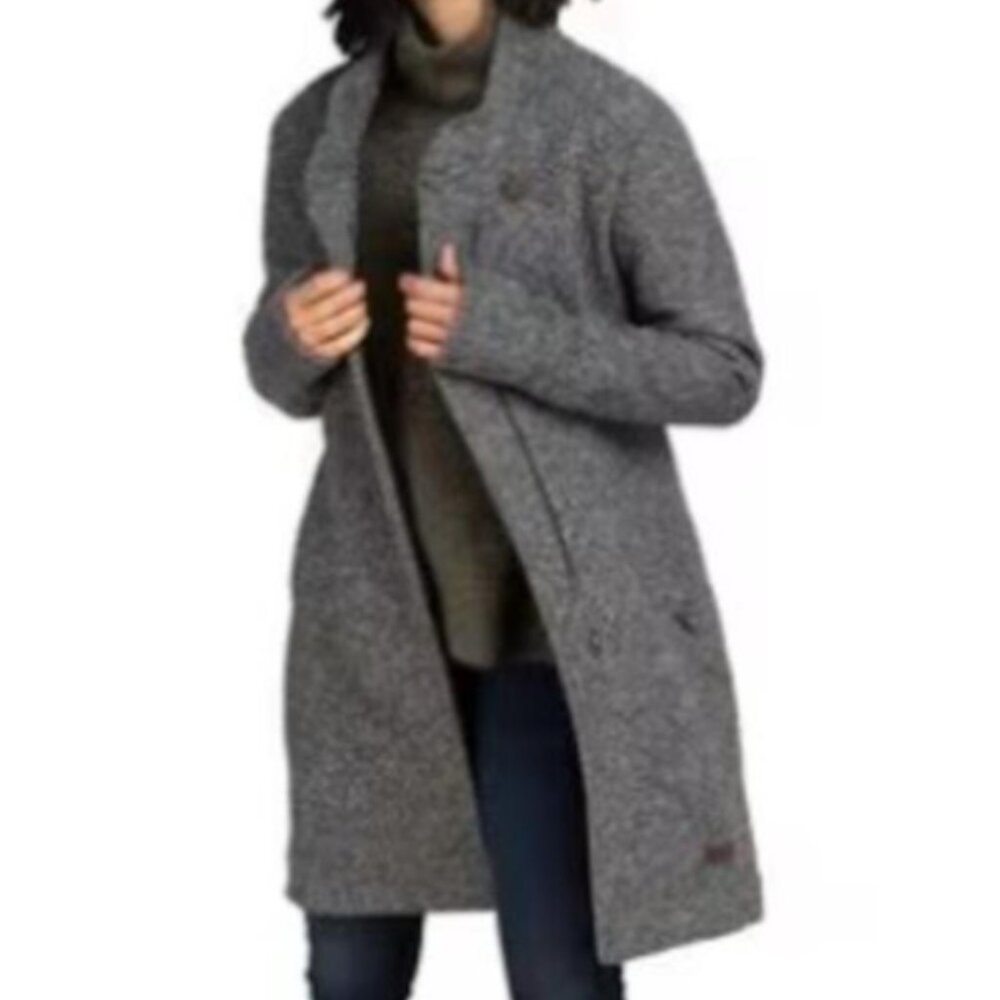 Sherpa Adventure Gear Lhamu Long Sweater Fleece Jacket‎ Gray Size Large